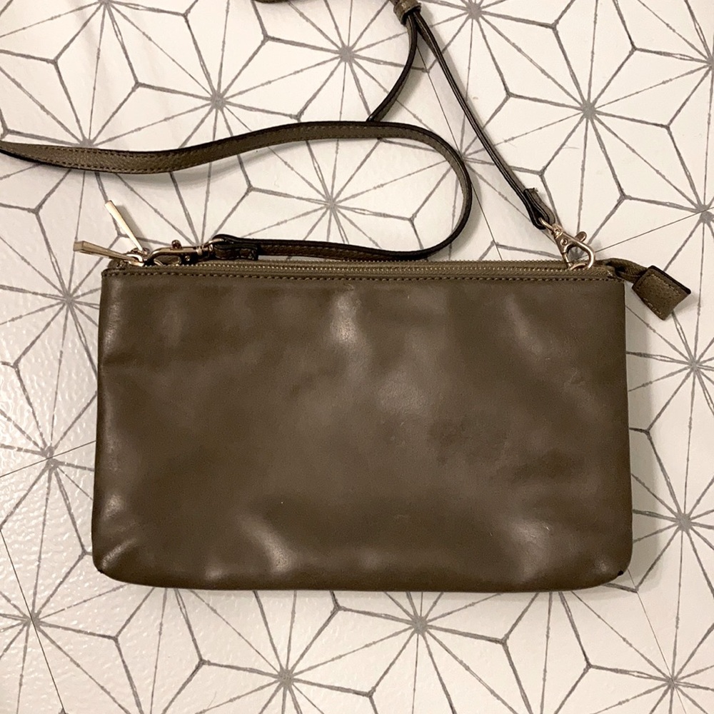 market & spruce olive grey purse